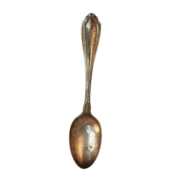 1835 R Wallace Sectional Extra silverplate serving spoon 8.5 in long x 2 inch - Picture 1 of 10